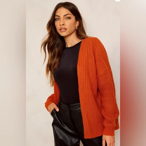 OPEN FRONT CARDIGAN - Picture 4 of 4